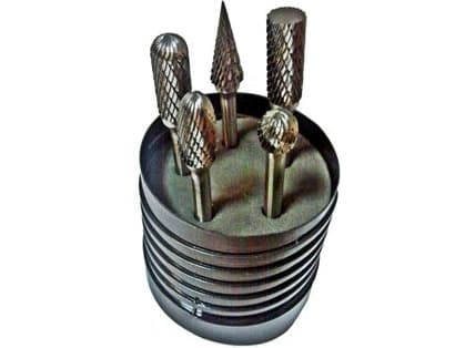 Glob-sett med hardmetallkuttere 12x60 mm (GLOB--5)