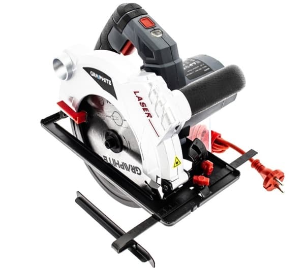 Rundsav 1500W Graphite rundsavsklinge 185 mm