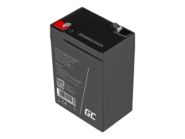 Green Cell - UPS-batteri - 1 x batteri - Förseglat med blysyra (SLA) - 4.5 Ah - svart