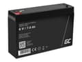Miniatyrbilde 2 av 5: Green Cell - UPS-batteri - 1 x batteri - Sealed Lead Acid (SLA) - 7 Ah - svart