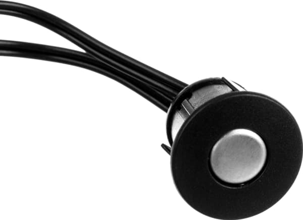 GTV Dimmable touch switch 12V 24W black fi 22x16mm with hole fi18 (AE-WDSC-10DIM)