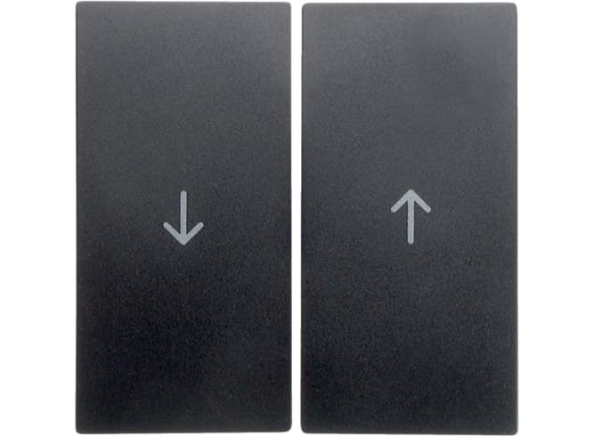 Hager 16251606, Antracit, 10 styck