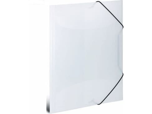 HERMA - 3-fliksmappe - for A3 - translucent hvit