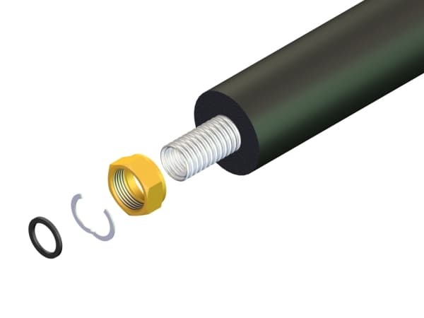 Hewalex 3/4" mutteri joustavaan putkeen SNP-DN16 - 80.43.05 - 80.43.05