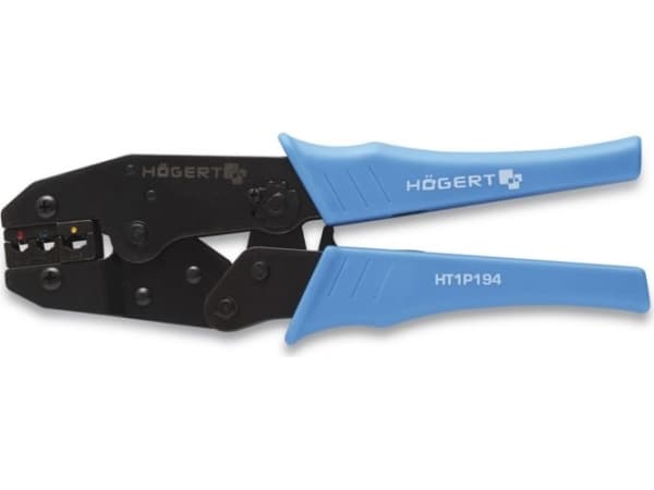 Högert Technik Krympetang for isolerte terminaler 0,5 - 6 mm (HT1P194)