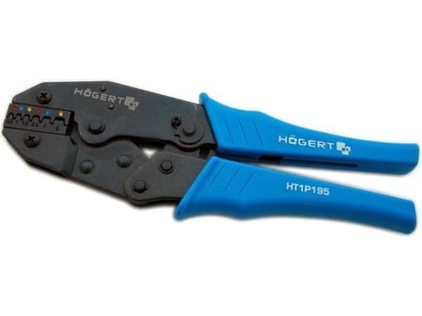 Högert Technik Krympetang for tynnveggede hylser 0,5 - 6 mm (HT1P195)