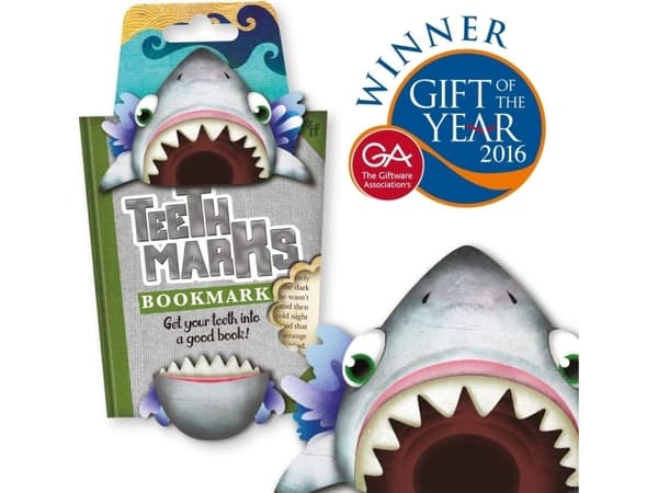 IF Teeth Marks 'hammas' kirjanmerkki Shark (hai)