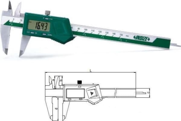 Insize Koko 300 DIG. 12 3V/DATA/SQ /CERT. - 1108-300W