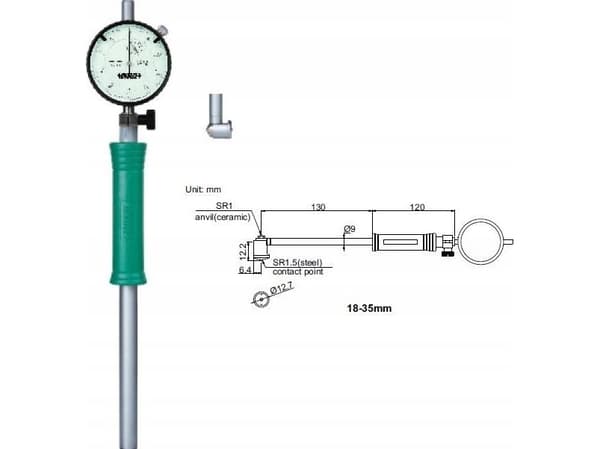 INSIZE MDHC mittakello (2322-35A)