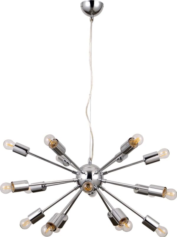 Italux Theo moderne klassisk krom hengende lampe (AD20000-18A)