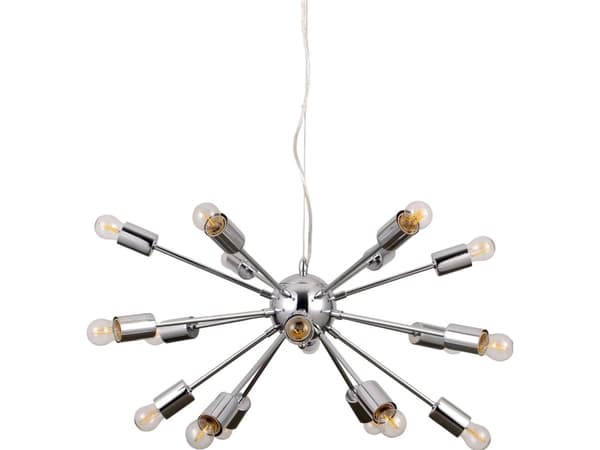 Italux Theo moderne klassisk krom hengende lampe (AD20000-18A)