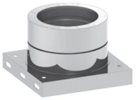 Jeremias fundamentplate med nedadgående kondensatavløp fi110 DW-ECO (DWETN05110)