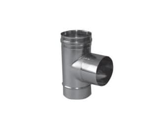 Jeremias 90° T-stykke med nominell effekt fi 115 (TN0615115)