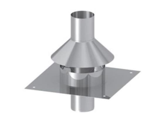 Jeremias Roof plate with rear ventilation, diameter 60 (TN0625A060)
