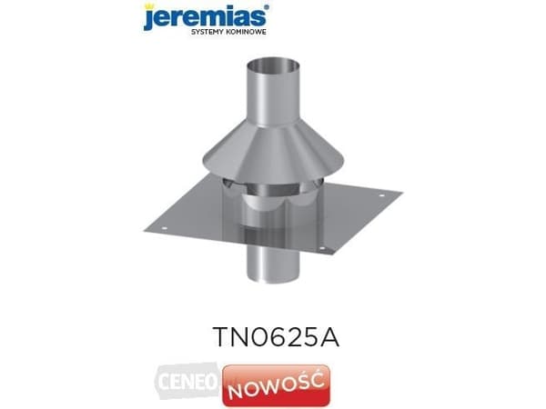 Jeremias Roof panel with rear ventilation with parasol, fi 80 - TN0625B080