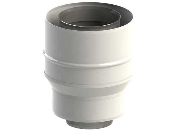 Jeremias Adapter 60/100-80/125 for Beretta boiler (TWIN1820302080125)
