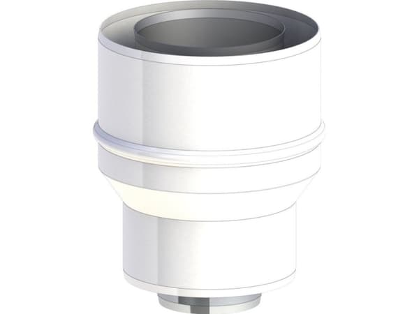 Jeremias Adapter 60/100-80/125 for Vaillant, Termet boiler [75F9011821001080125] - TWIN1821001080125