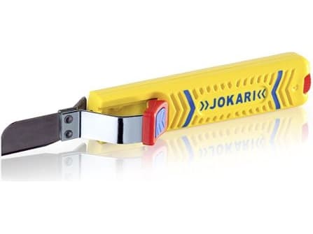 Jokari T10281 No. 28G Kuoriva veitsi Soveltuu pyöreille 8-28 mm kaapeleille