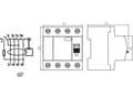 Miniatyrbild 2 av 2: Kanlux Residual current circuit breaker 4P 100A AC (23197)