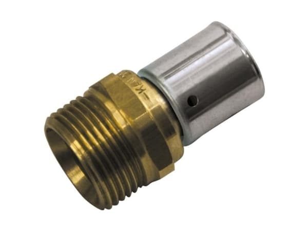 KAN-therm Pressad koppling 16x2 G1/2" utvändig gänga - K-900000