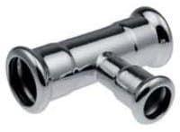 KAN-therm Reduserende tee Stål 66,7x54x66,7 6340378