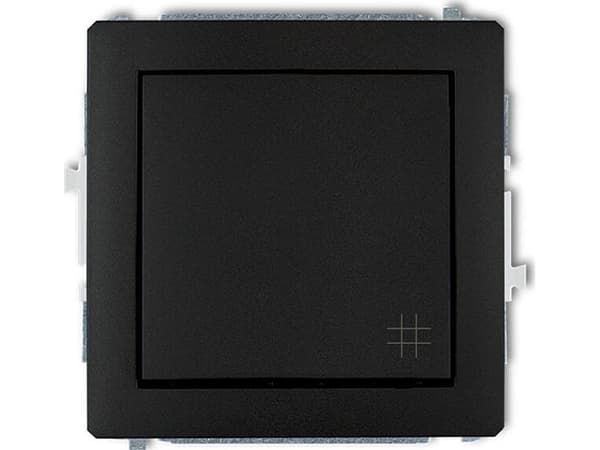 Karlik 12DWP-6, Nivåbrytare, Svart, IP20, IP44, 250 V, 10 A