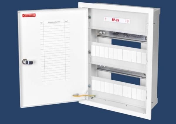 KARWASZ Fuse switchgear with a lock p/t IP30 white RP-24 Z