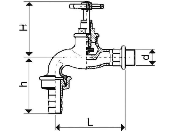 KFA Tapventil 3/4" 190-134-07