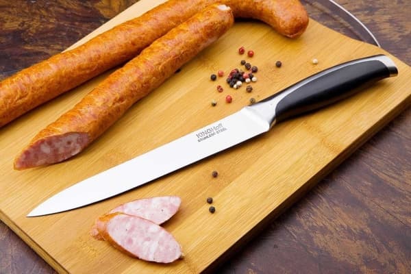 KingHoff STÅL PORTIONERINGSKNIV KINGHOFF KH-3429 20cm