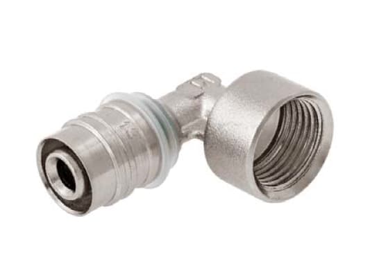 Kisan Pressad armbåge med invändig gänga 16x1/2" - WL30.22.11.00