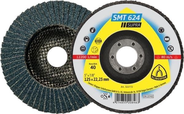 Klingspor slipemoppskiver 40 180X22,23 mm Smt624