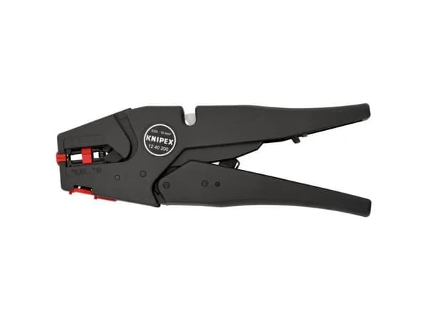 Knipex 12 40 200 SB, Beskyttelses isolasjon, 202 g, Sort