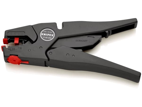 Knipex 12 40 200 SB, Beskyttelses isolasjon, 202 g, Sort