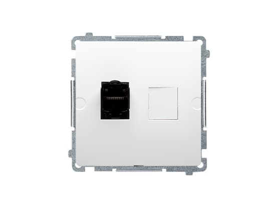 Kontakt-Simon BM61.01/11, Valkoinen, Muovi, IP20, 75 mm, 34 mm, 75 mm Valkoinen