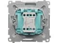 Pikkukuva 4 / 5: Kontakt-Simon BMW6L.01/11, Muovi, Valkoinen, IP20, IP44, 250 V, 10 A, 75 mm