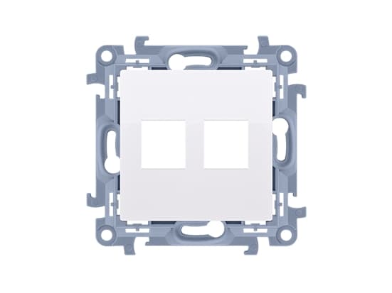 Contact-Simon CKP2.01/11, vit, plast, IP20, 77 mm, 35 mm, 77 mm Vit