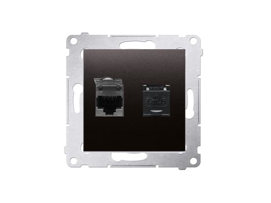 Kontakt-Simon D62.01/48, Anthracit, Plast, IP20, 75 mm, 37 mm, 75 mm, 75 mm