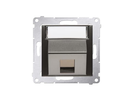 Kontakt-Simon DKP1S.01/48, Antracit, Plast, IP20, 75 mm, 47 mm, 75 mm