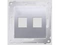 Miniatyrbild 2 av 2: Kontakt-Simon DKP2.01/43, Silver, Plast, IP20, 75 mm, 32 mm, 75 mm