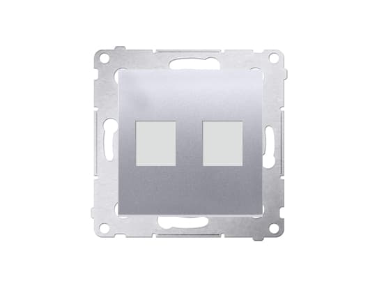 Kontakt-Simon DKP2.01/43, Silver, Plast, IP20, 75 mm, 32 mm, 75 mm Silver