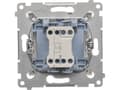 Miniatyrbild 4 av 5: Kontakt-Simon DS1L.01/44, Tryckknappsbrytare, Plast, Guld, IP20, IP44, 250 V, 10 A