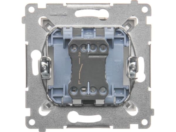 Contact-Simon DW1A.01/44, muovi, kultainen, IP20, IP44, 250 V, 16 A, 75 mm