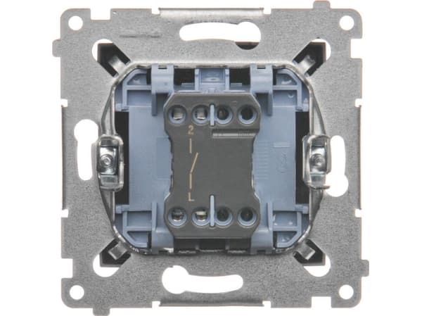 Kontakt-Simon DW1A.01/48, Plast, Anthracit, IP20, IP44, 250 V, 16 A, 75 mm
