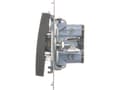 Miniatyrbild 5 av 5: Kontakt-Simon DW1A.01/48, Plast, Anthracit, IP20, IP44, 250 V, 16 A, 75 mm