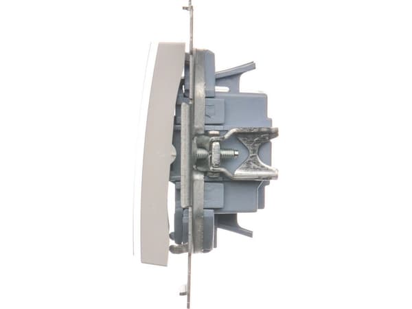Kontakt-Simon DW31.01/11, Muovi, Valkoinen, IP20, 250 V, 10 A, 75 mm