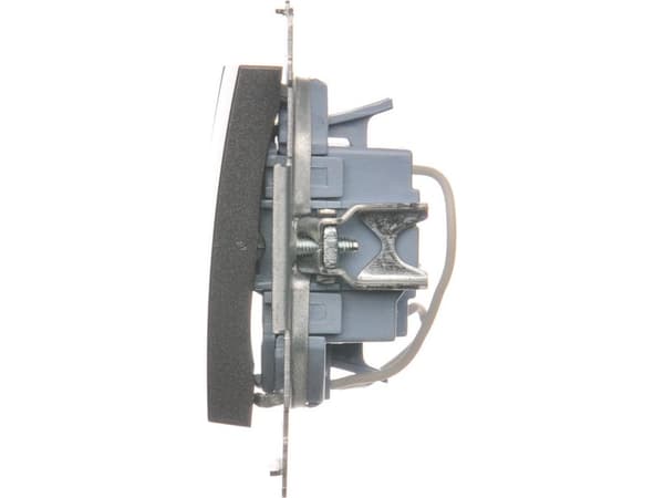 Kontakt-Simon DW31L.01/48, Plast, Anthracit, IP20, 250 V, 10 A, 75 mm