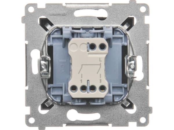 Kontakt-Simon DW5.01/48, Plast, Anthracit, IP20, IP44, 250 V, 10 A, 75 mm