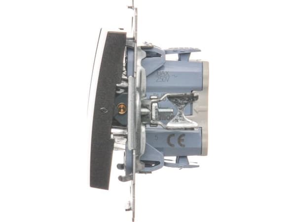Kontakt-Simon DW5.01/48, Plast, Anthracit, IP20, IP44, 250 V, 10 A, 75 mm