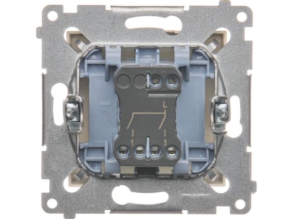 Kontakt-Simon DW5A.01/41, Muovi, Valkoinen, IP20, IP44, 250 V, 16 A, 75 mm