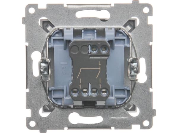 Kontakt-Simon DW5A.01/43, Muovi, Hopea, IP20, IP44, 250 V, 16 A, 75 mm